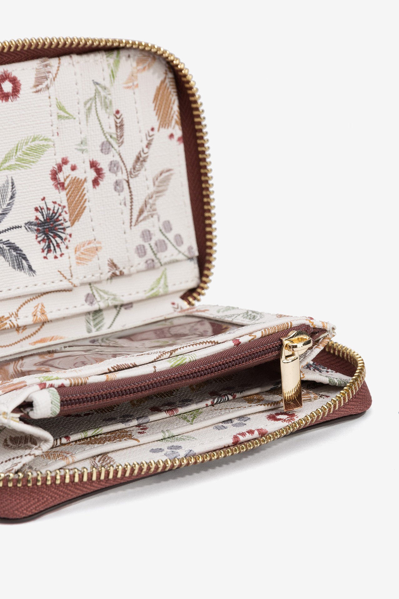 Porta Moedas de Nylon Combinado