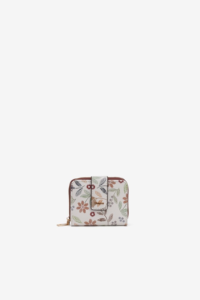 Monedero Floral Pequeo