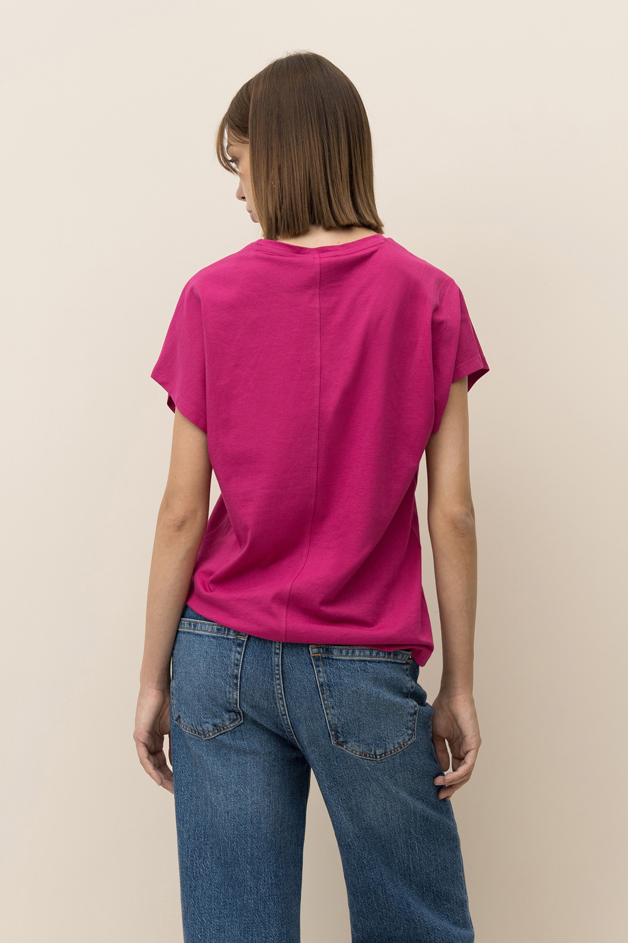 T-shirt Relaxed Rosa