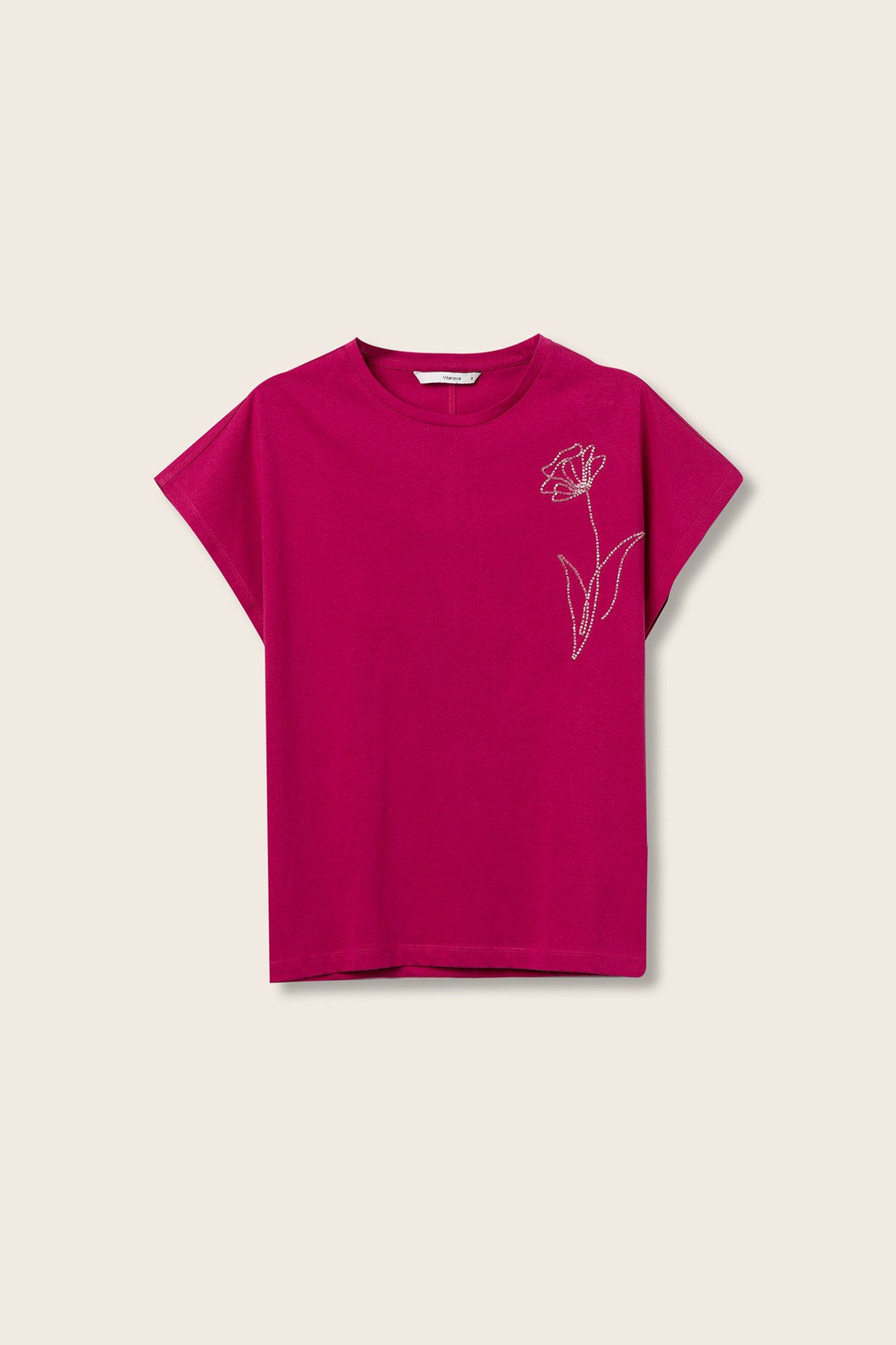 T-shirt Relaxed Rosa