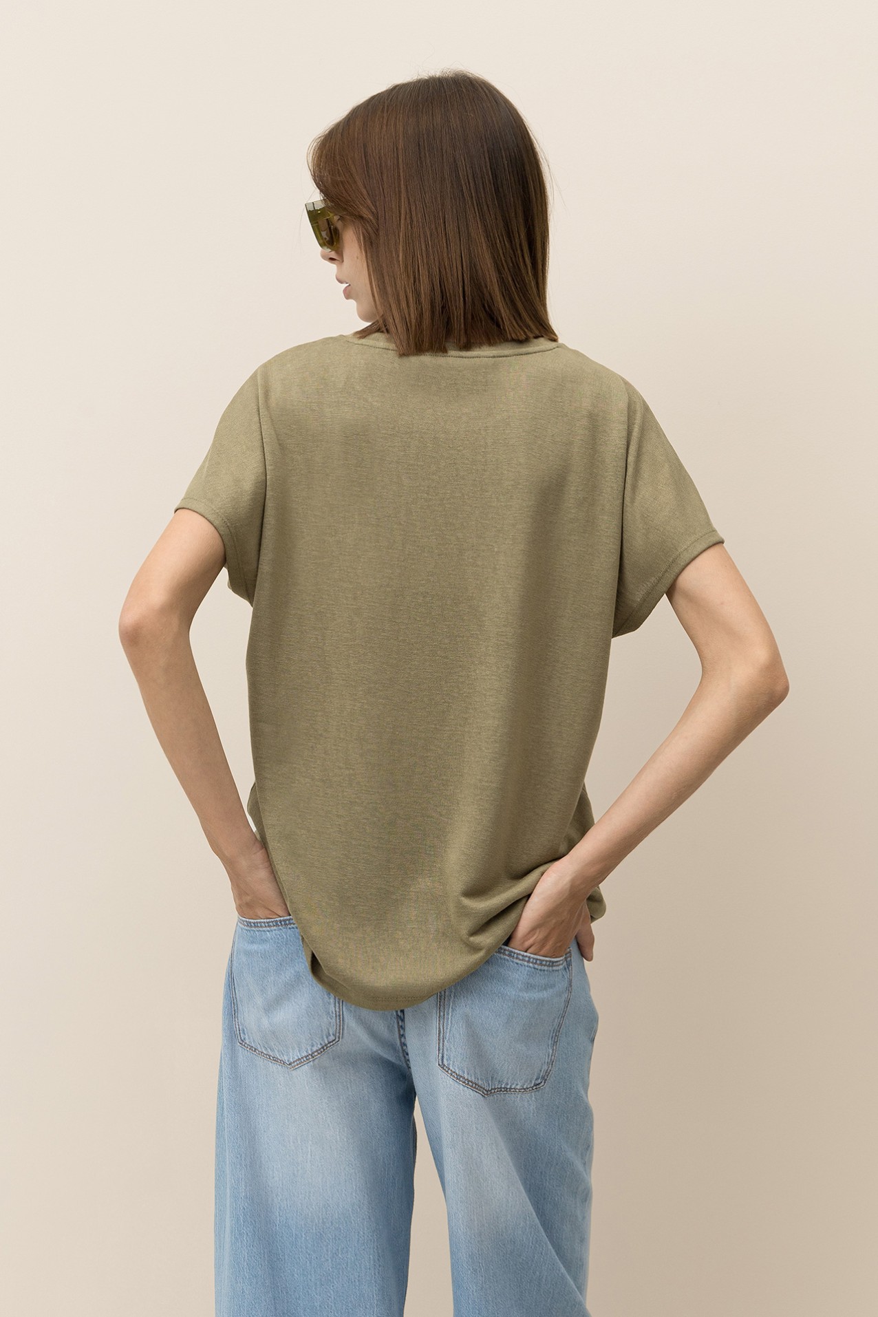 T-shirt Relaxed Malha Fina