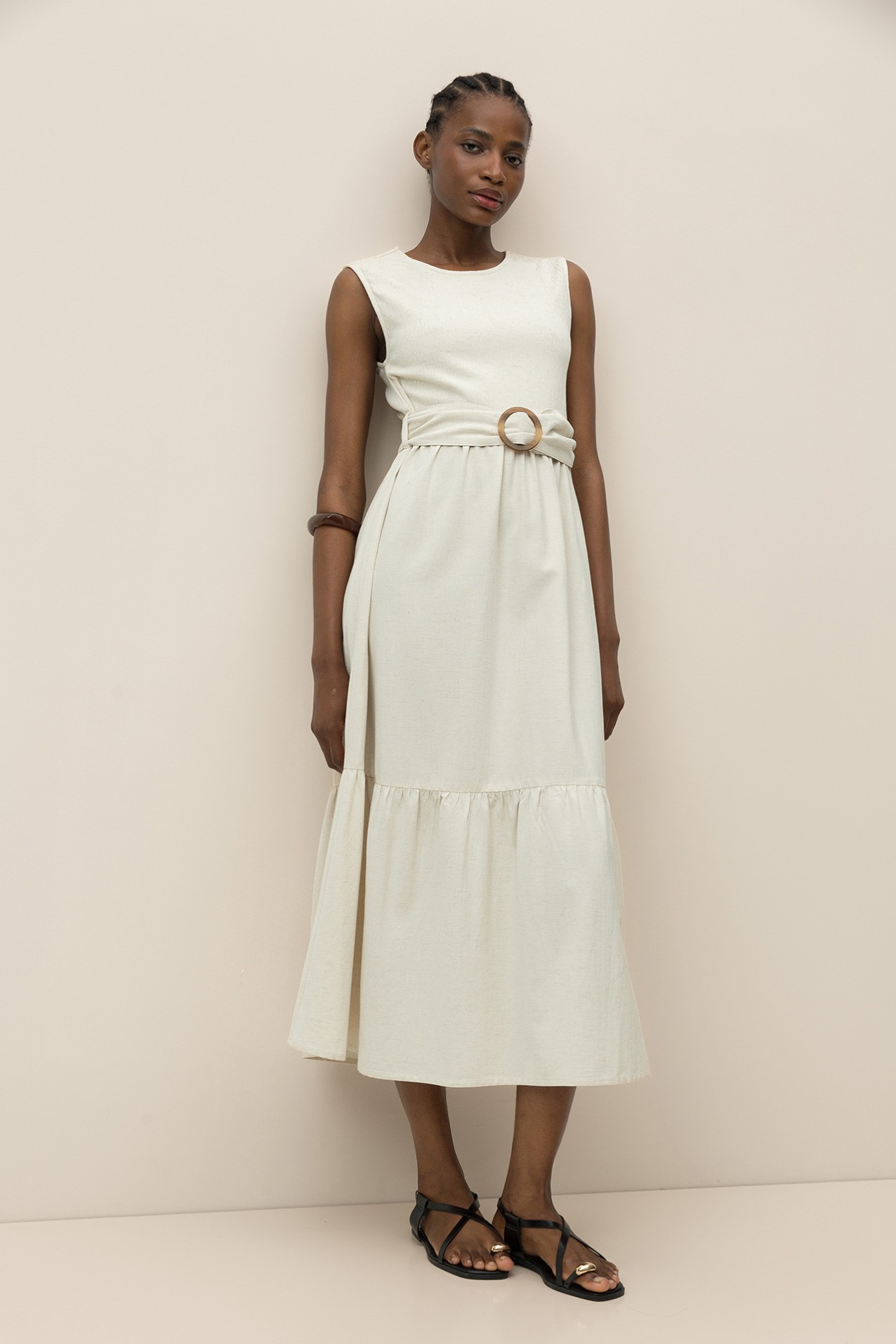 Vestido Cru Elegante