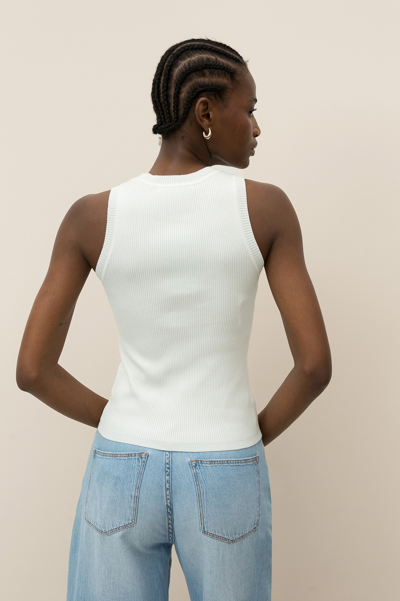 Top Super Slim Canelado