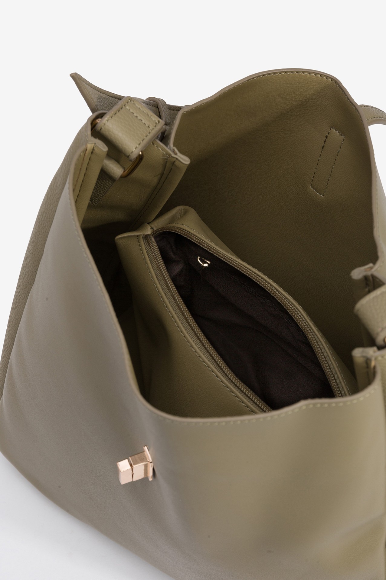 Mala de Ombro Efeito Pele