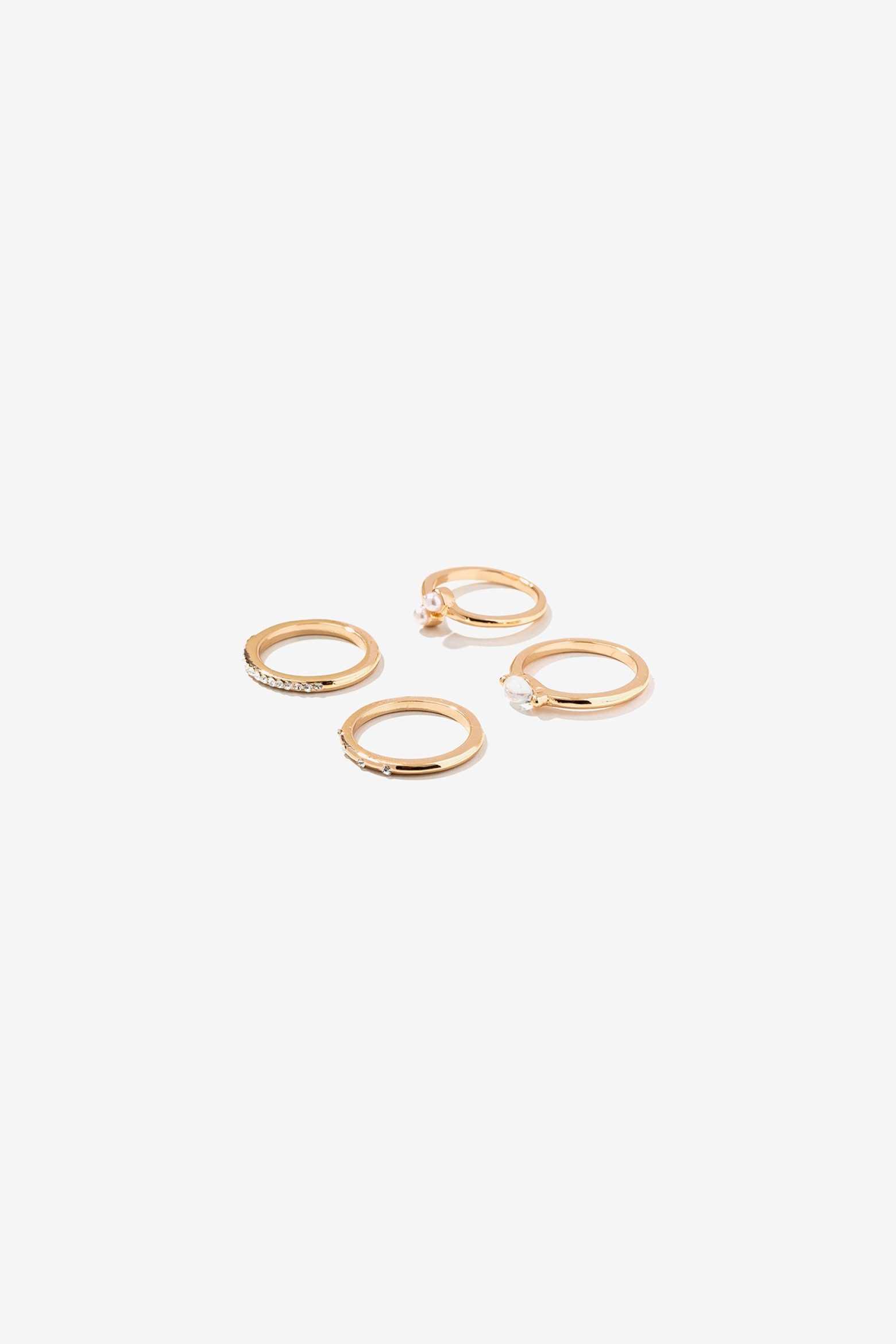 Set de Anillos con Pedrera