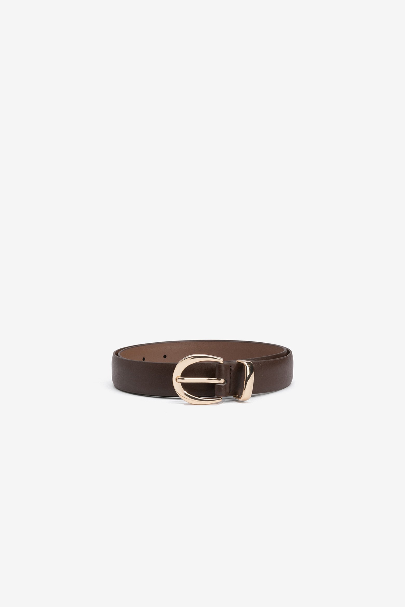Faux Leather Jeans Belt