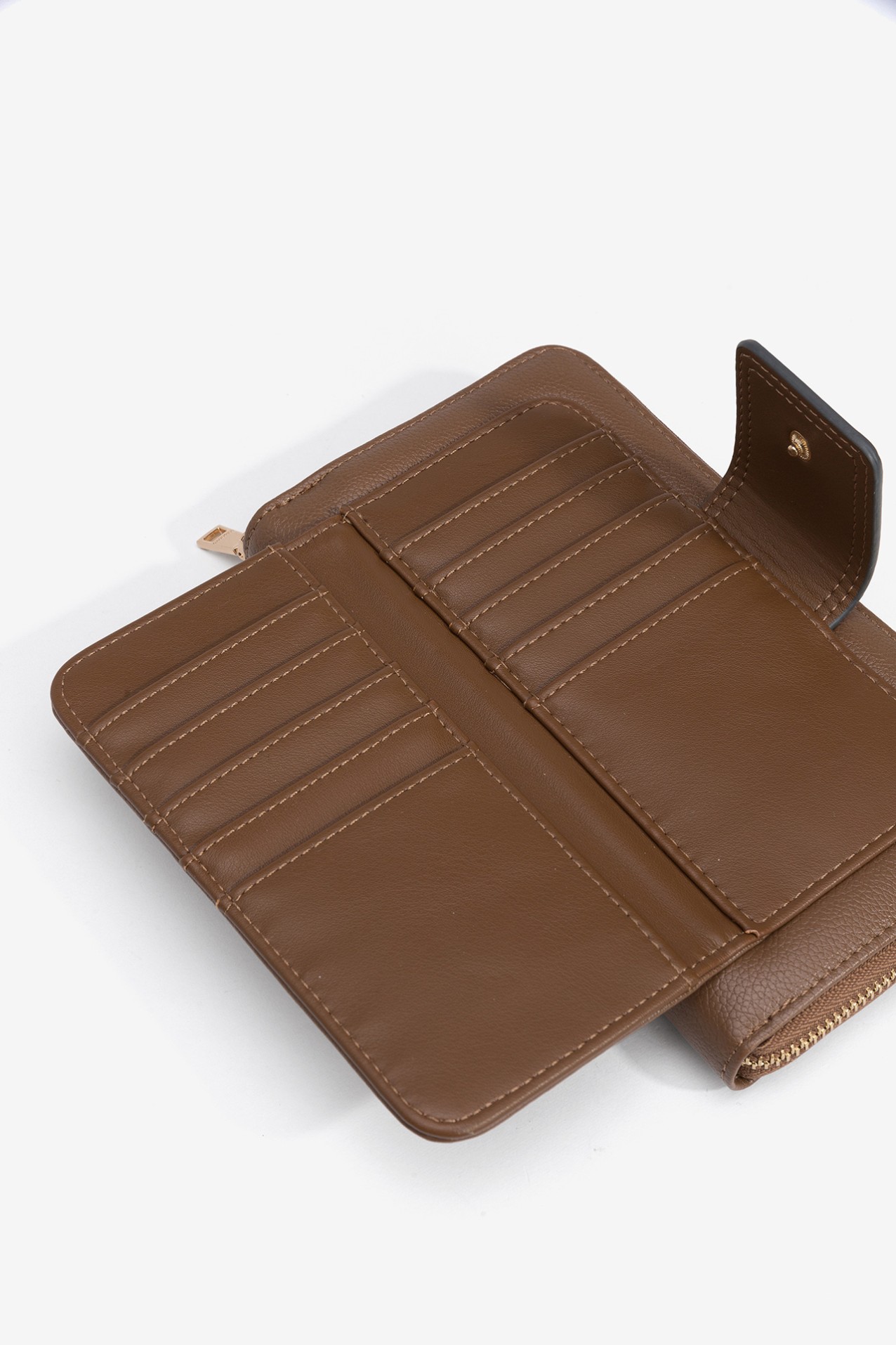 Porta Moedas Grande Efeito Pele