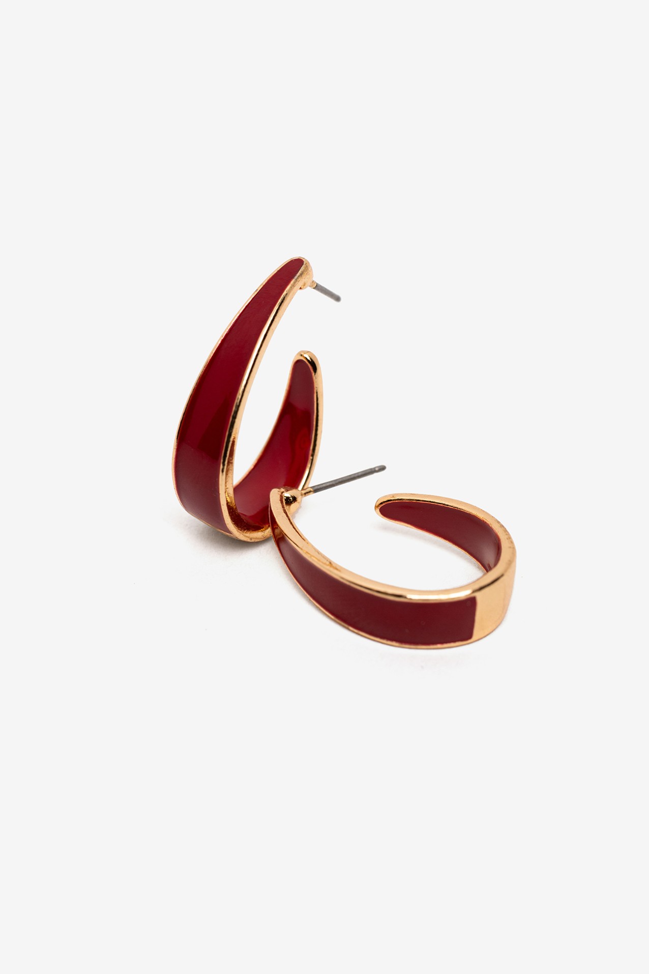 Argolas Curvas Esmaltadas