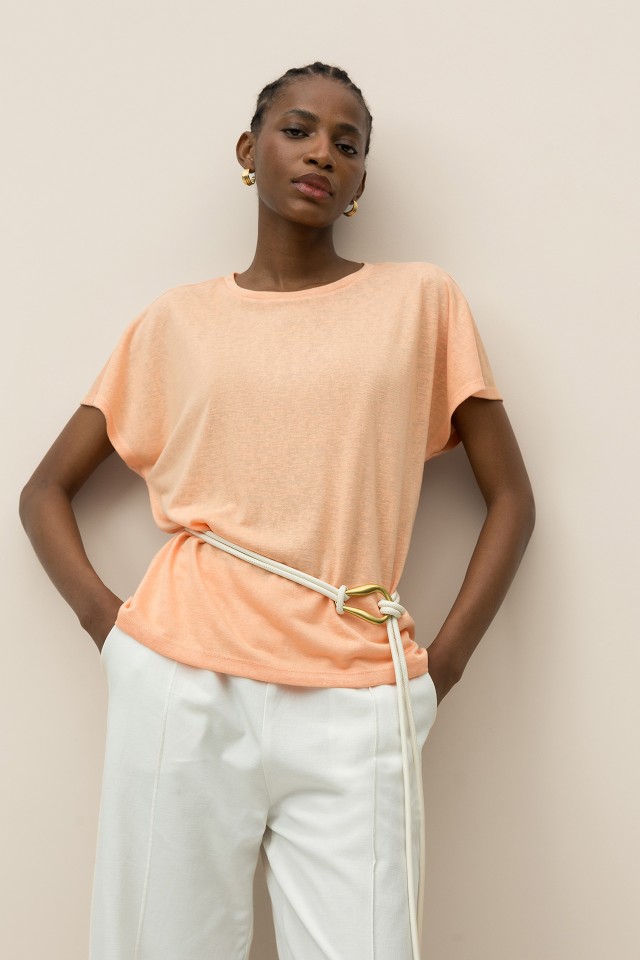Relaxed Fit Fine Knit T-shirt
