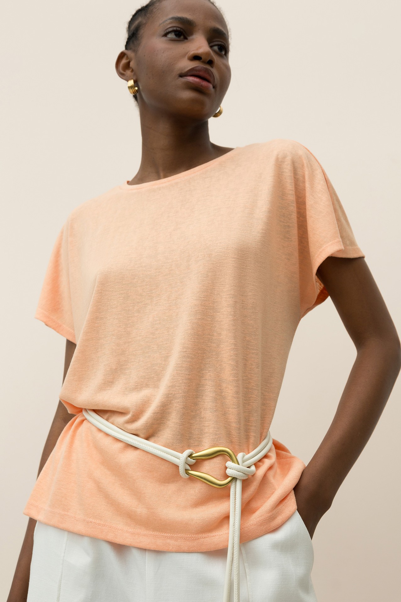 T-shirt Relaxed Malha Fina