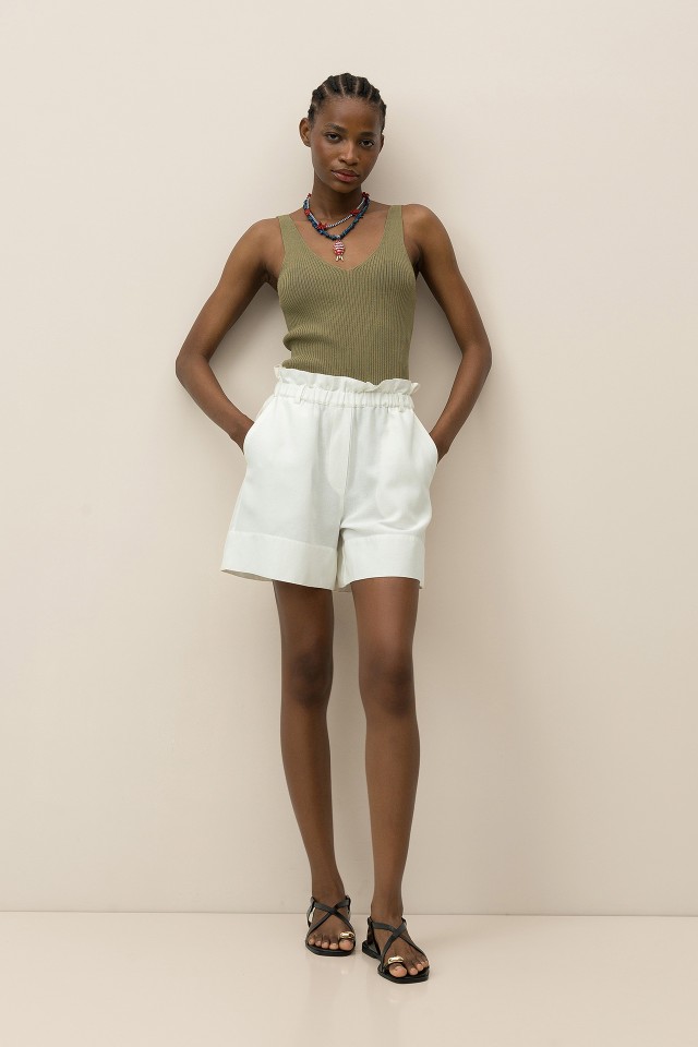 High-Waisted Shorts