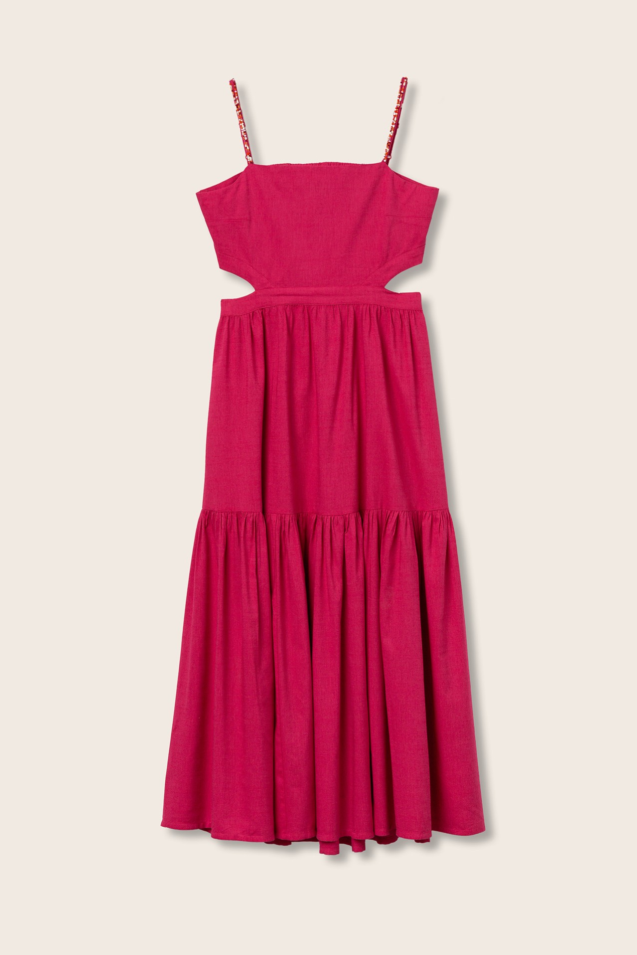 Vestido Rosa Vibrante