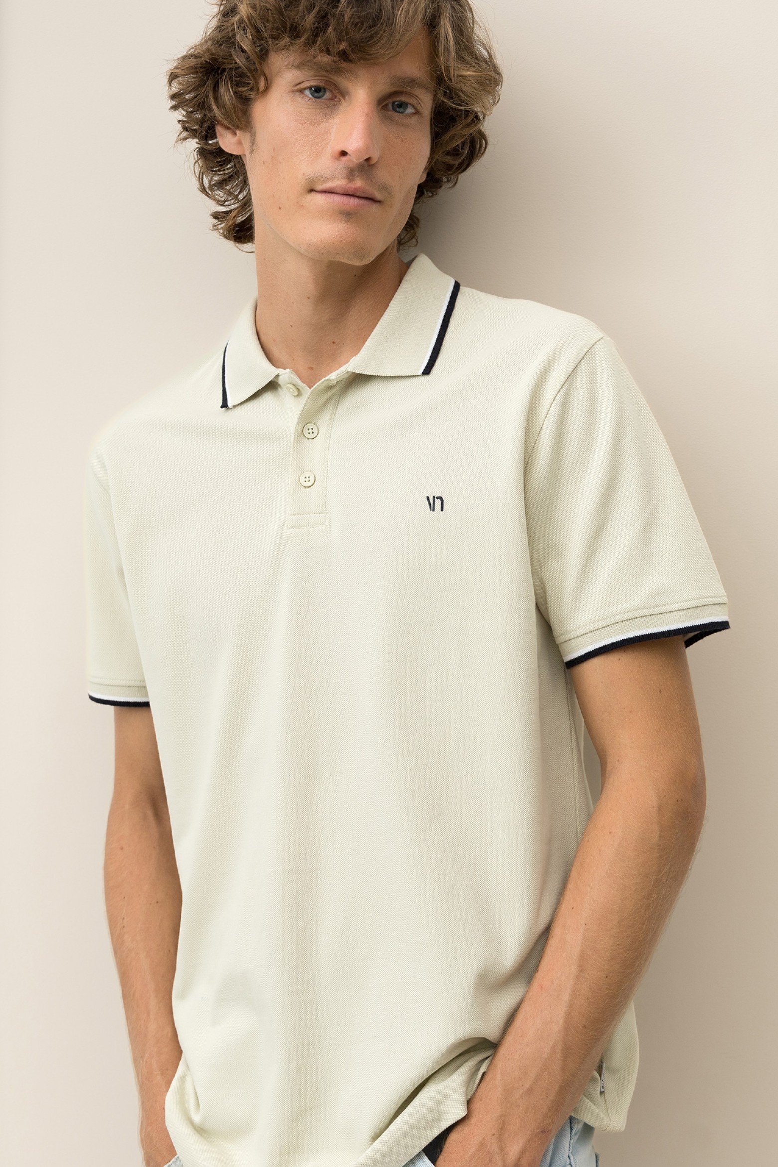 Polo de Algodo Bordado