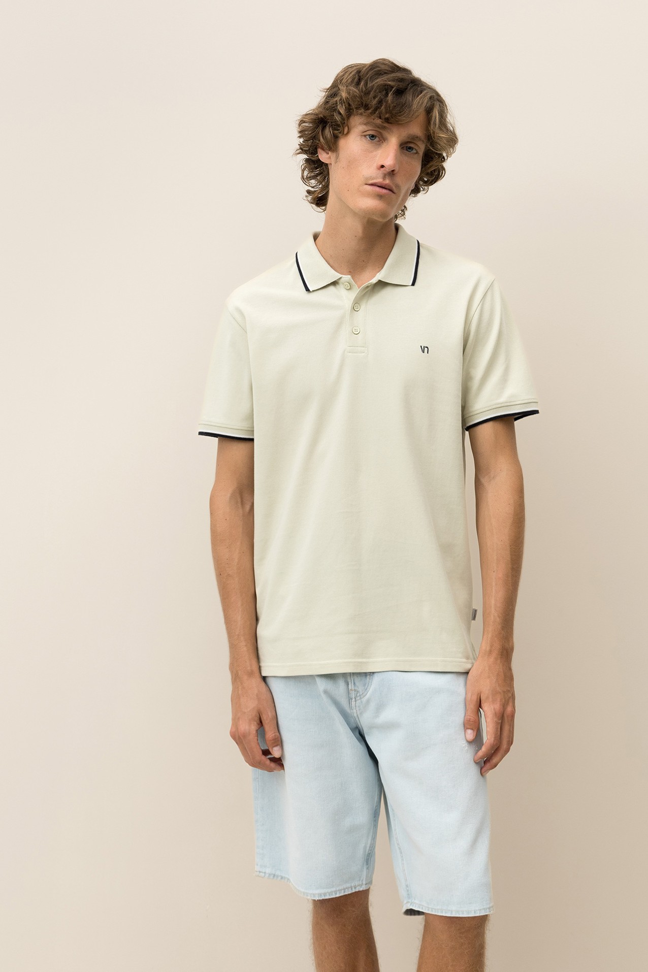 Polo de Algodo Bordado