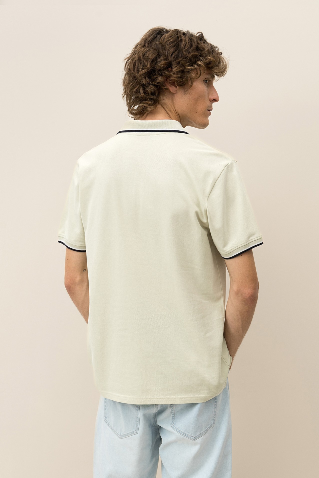 Polo de Algodo Bordado