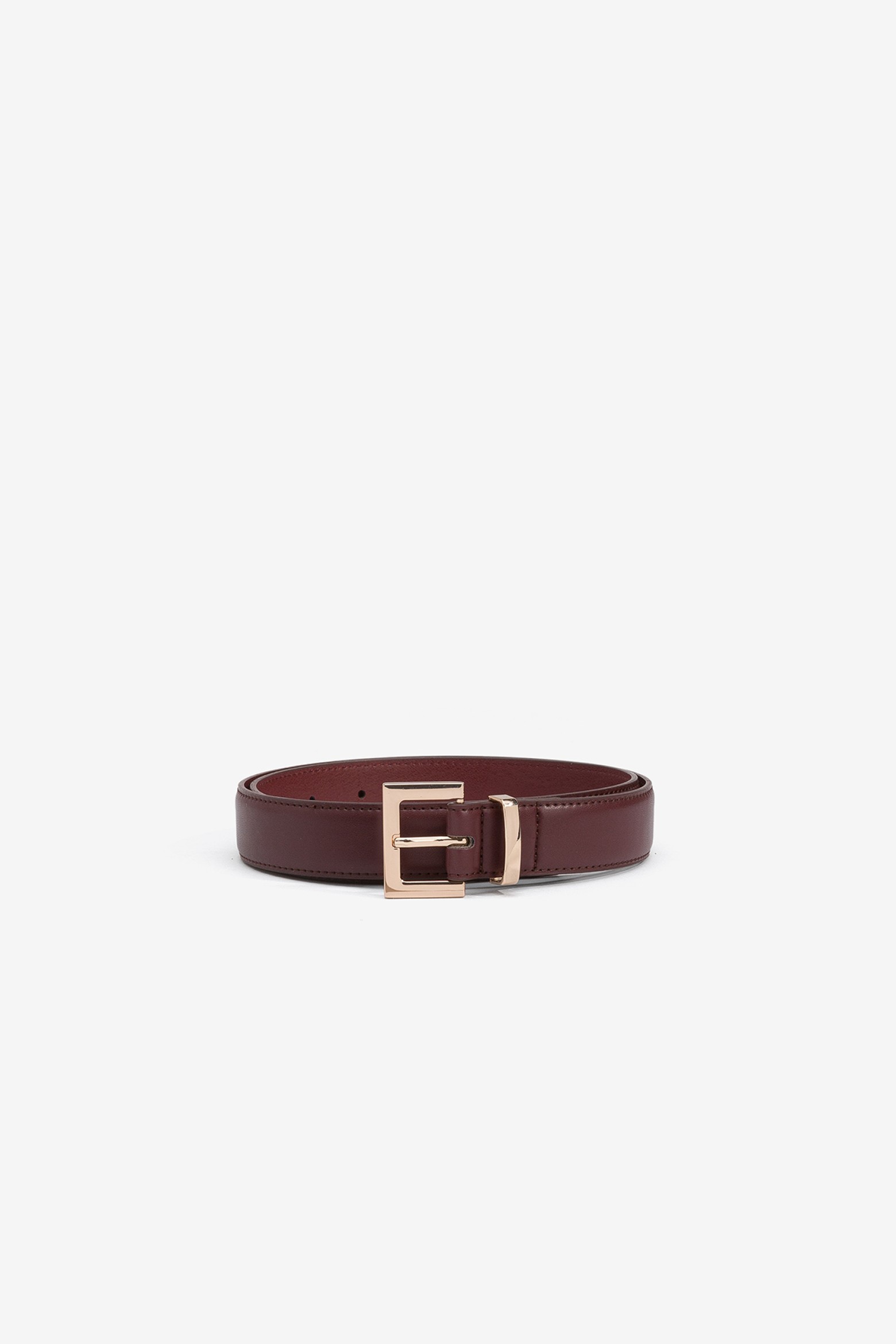 Faux Leather Jeans Belt