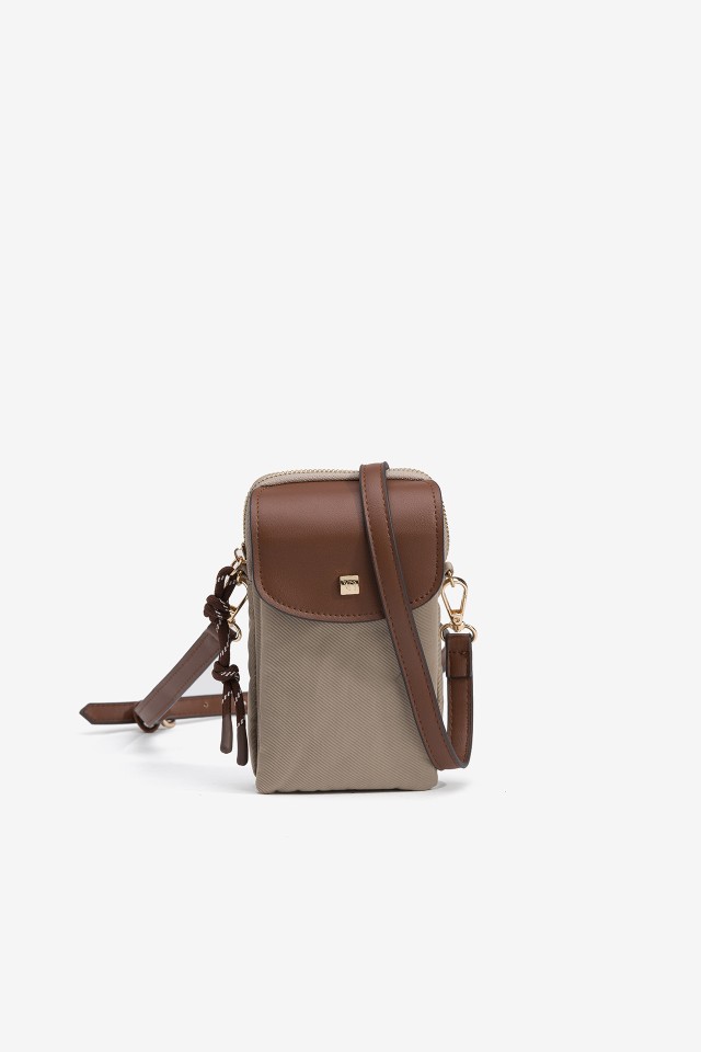 Bolso para Mvil Combinado con Solapa