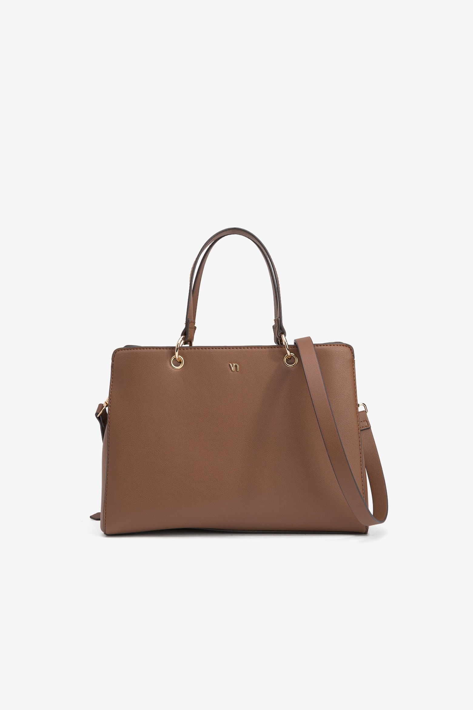Faux Leather City Bag