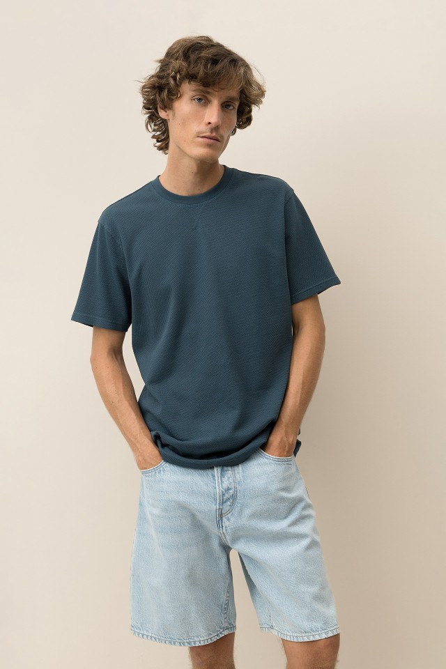 Piqu Knit T-shirt