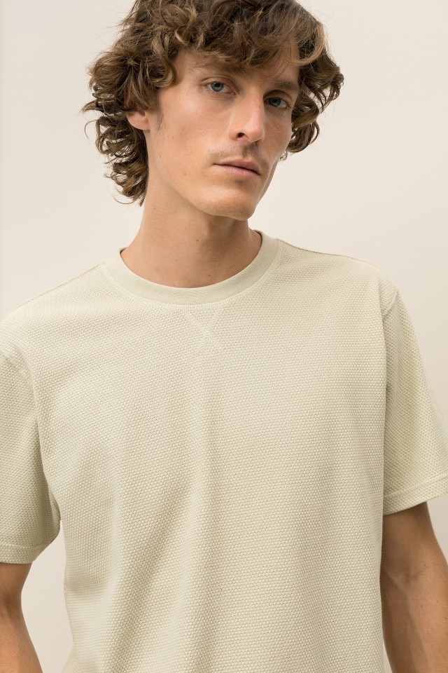 Piqu Knit T-shirt