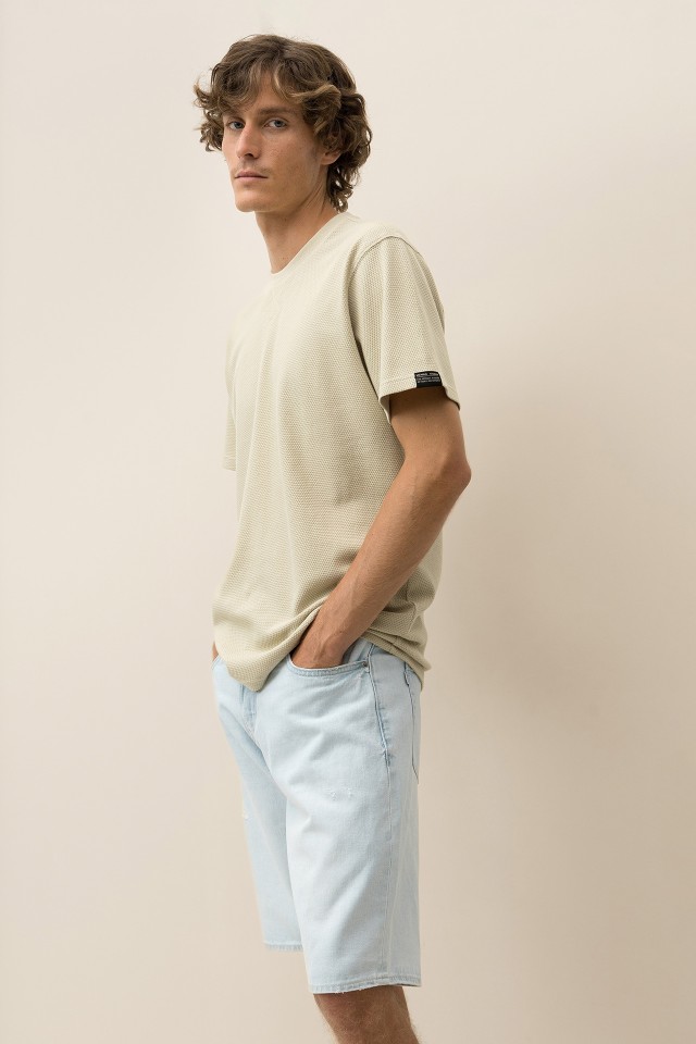 Piqué Knit T-shirt Piqué Knit T-shirt