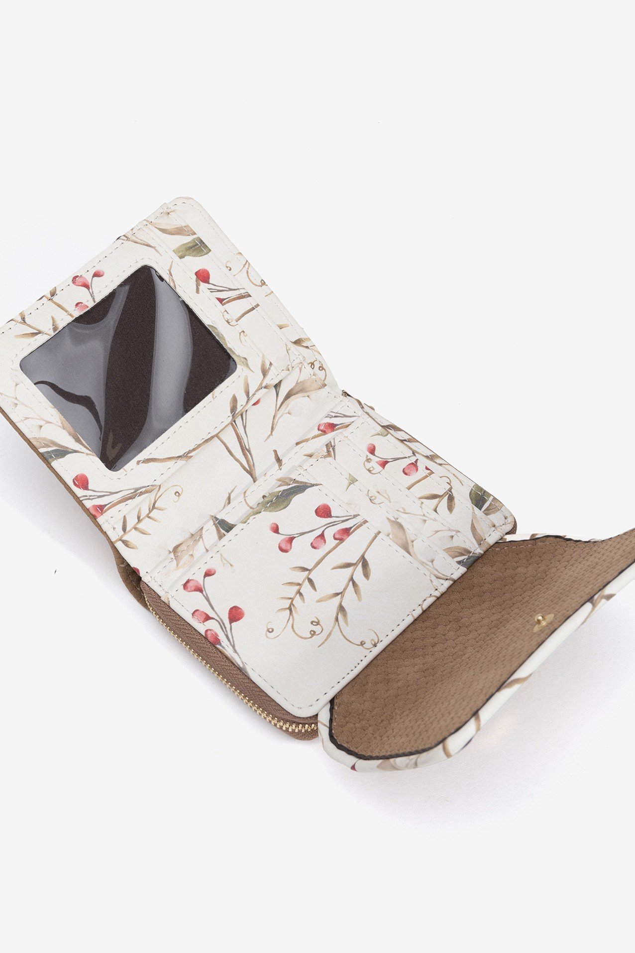 Porta Moedas Texturizado com Pala