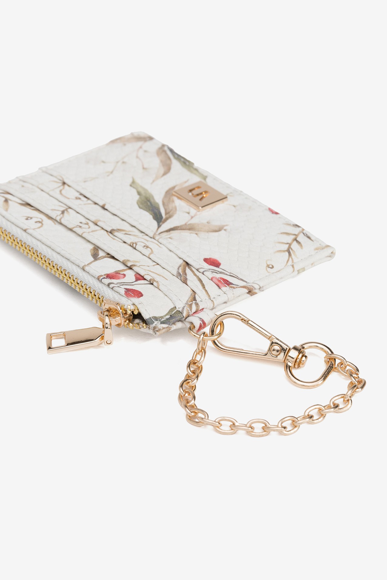 Porta Cartes Estampado Floral