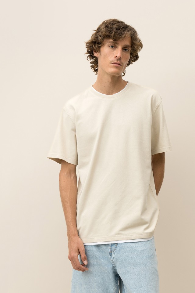 Relaxed Fit T-shirt with Message Print Relaxed Fit T-shirt with Message Print