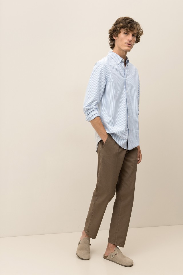 Striped Cotton Shirt Striped Cotton Shirt