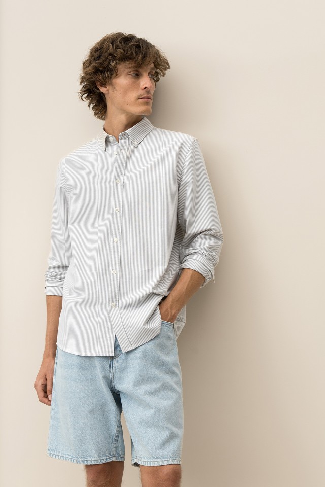 Striped Cotton Shirt