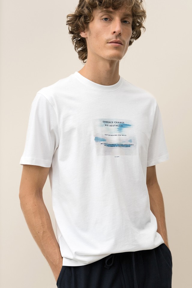 Regular Fit T-shirt with Print