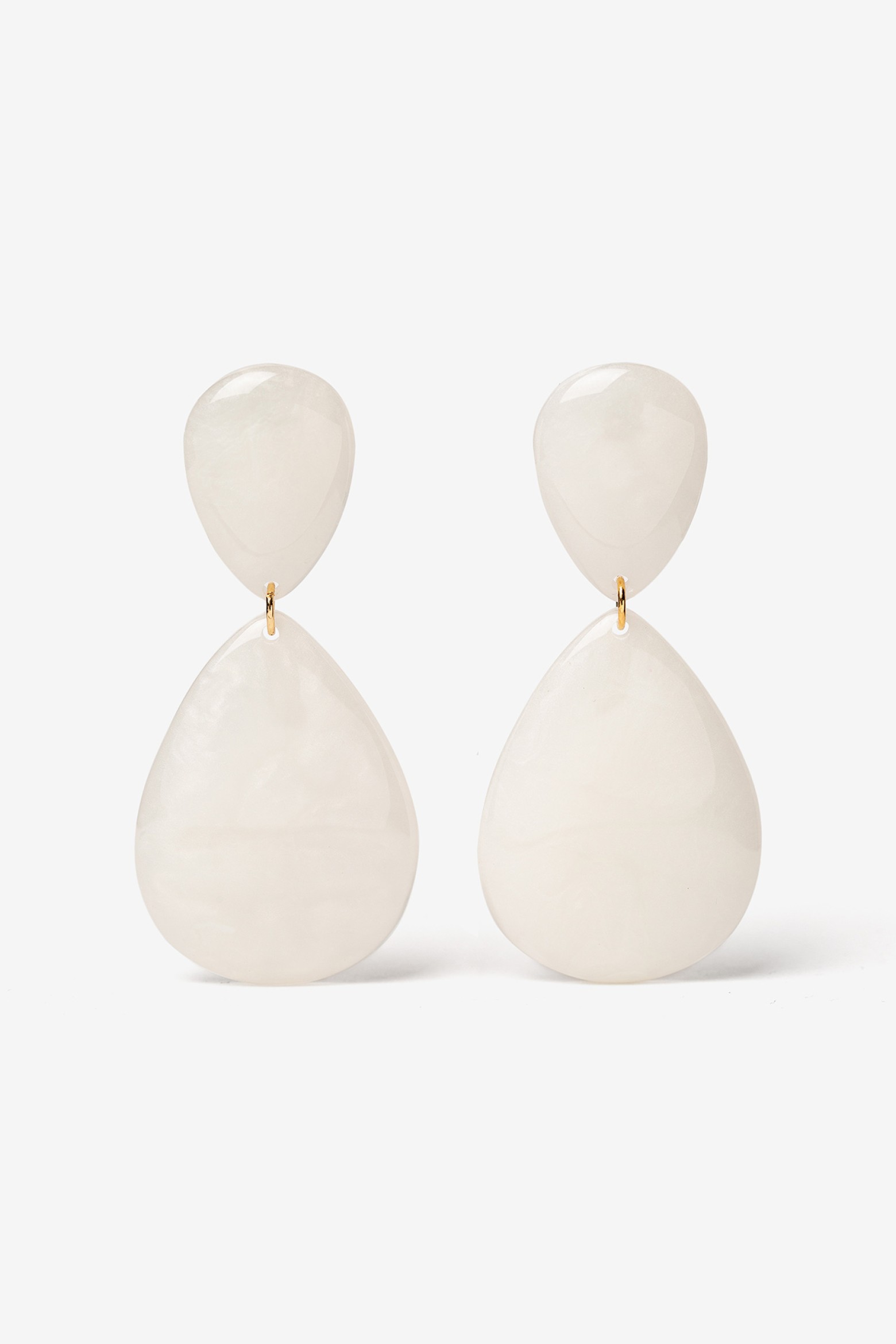Pendientes acrlicos colgantes