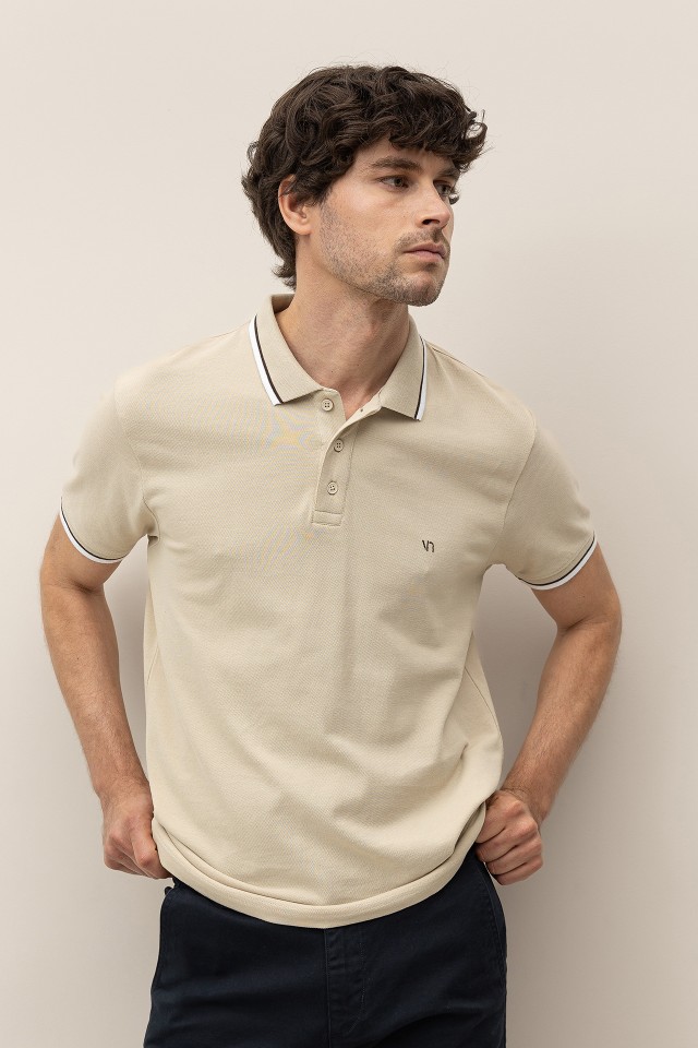 Polo de Algodo Bordado