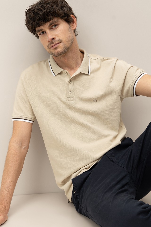 Polo de Algodão Bordado Polo de Algodão Bordado