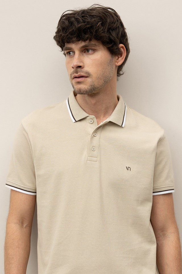 Polo de Algodão Bordado Polo de Algodão Bordado