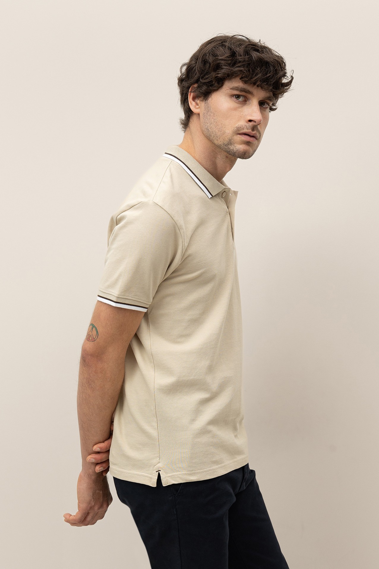 Polo de Algodo Bordado