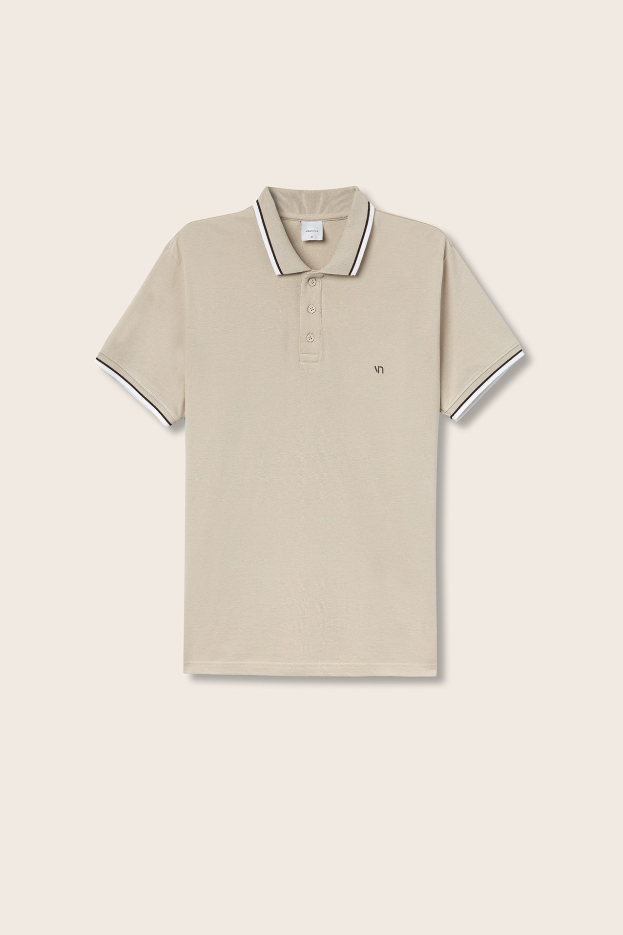 Polo de Algodo Bordado