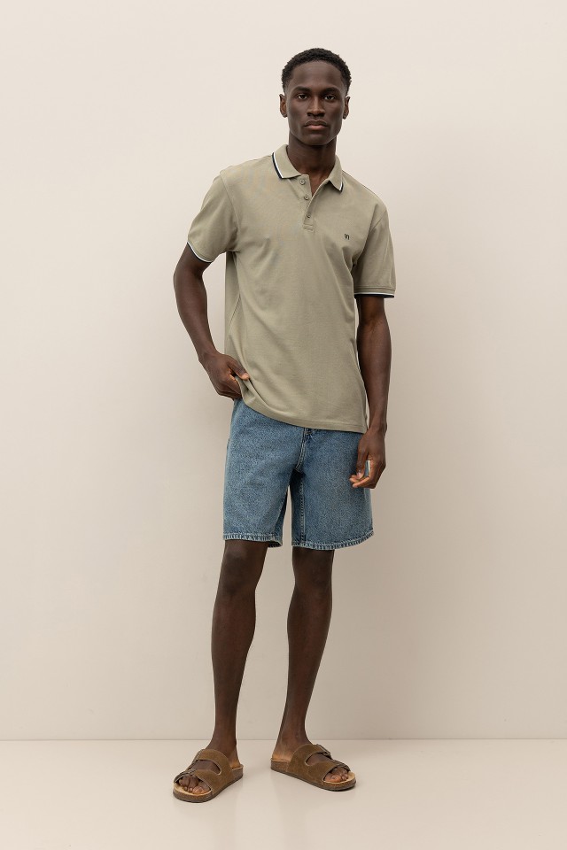 Polo de Algodão Bordado Polo de Algodão Bordado