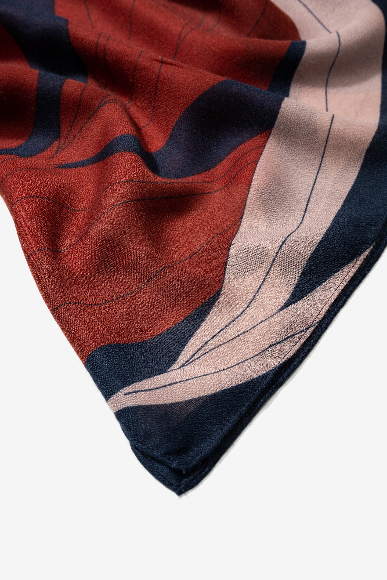 Floral Rectangular Scarf