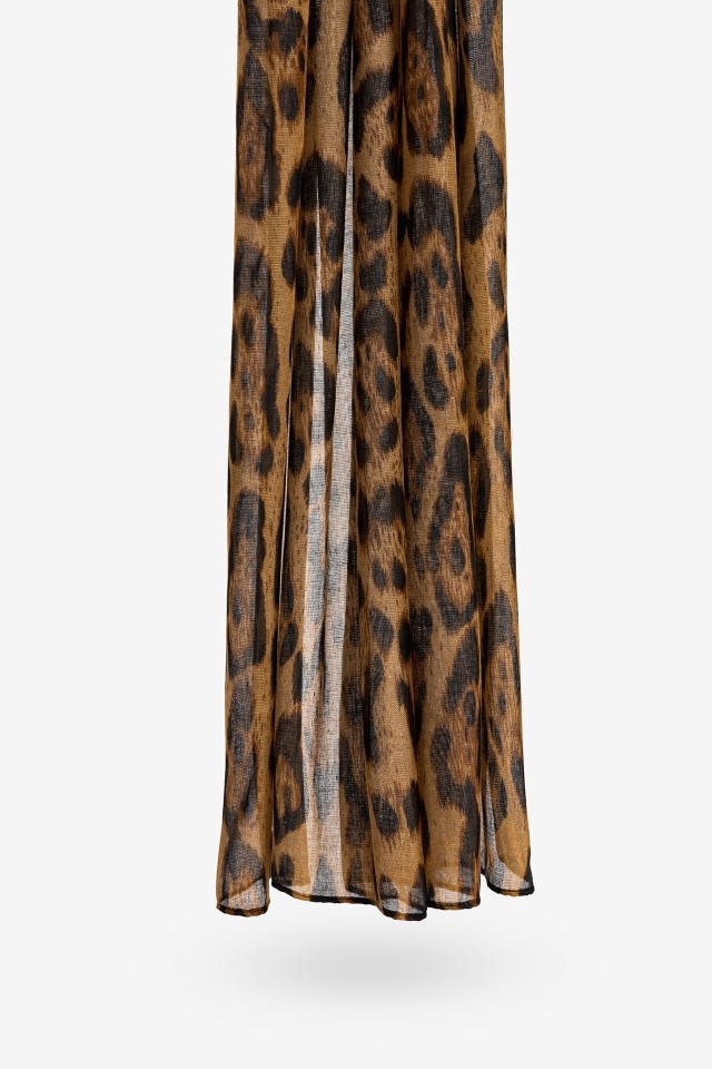 Leno Retangular Estampado Animal