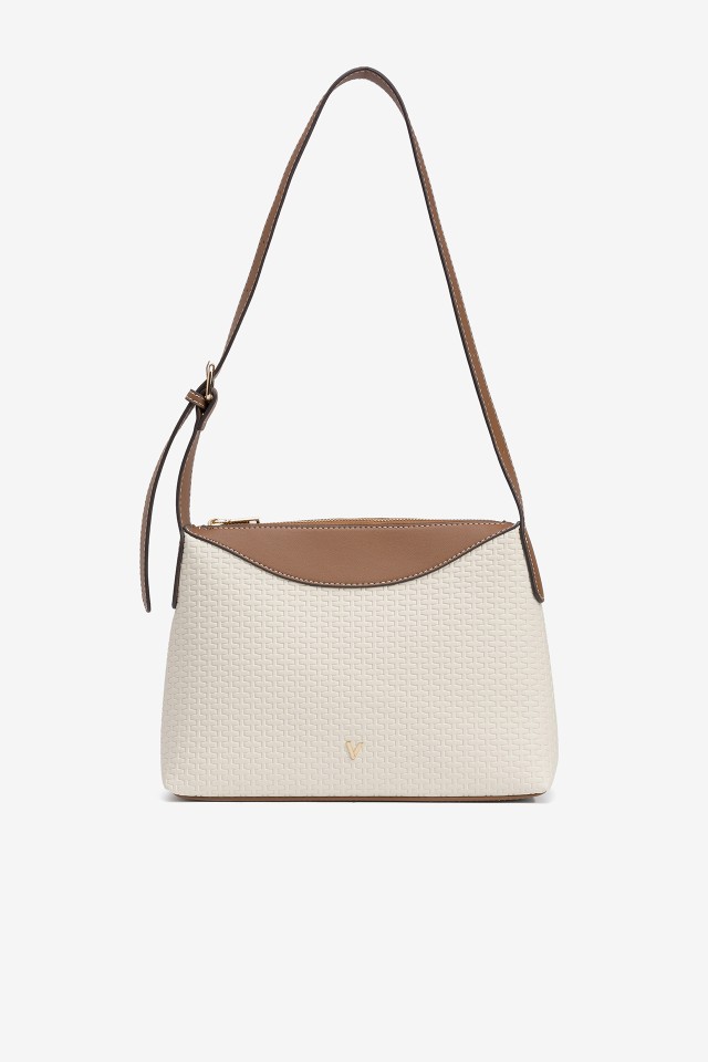 Mala de Ombro Bicolor com Fivela