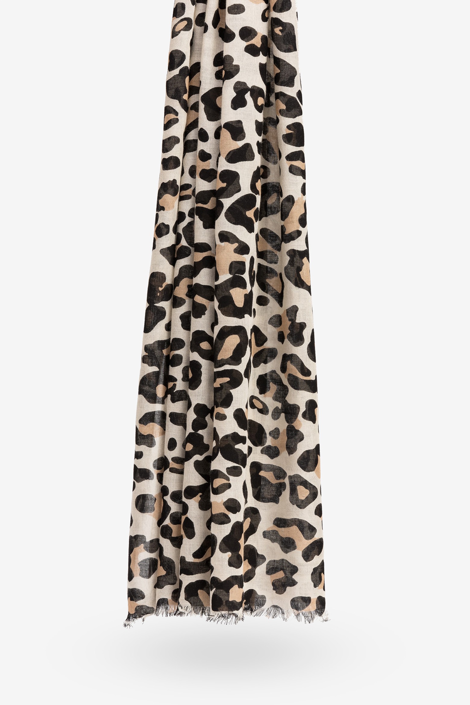 Pauelo Rectangular Estampado Animal