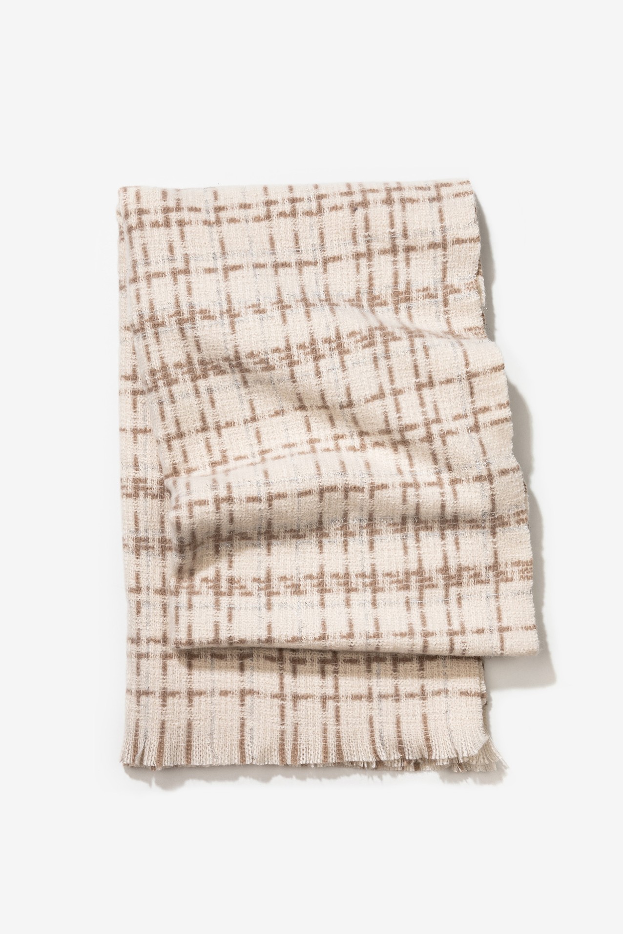 Manta Cachecol Xadrez