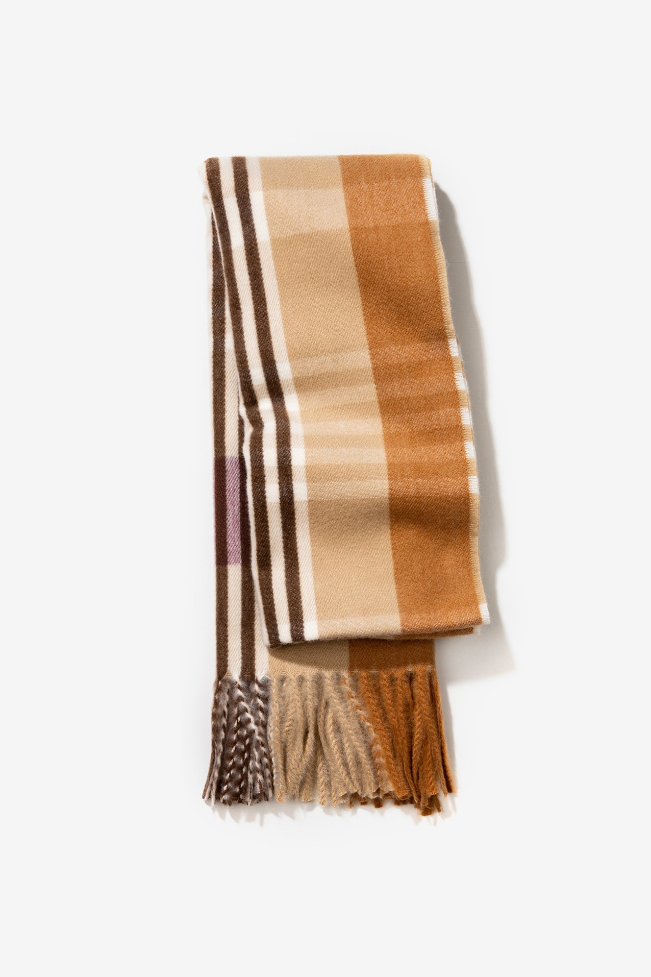 Checked Blanket Scarf