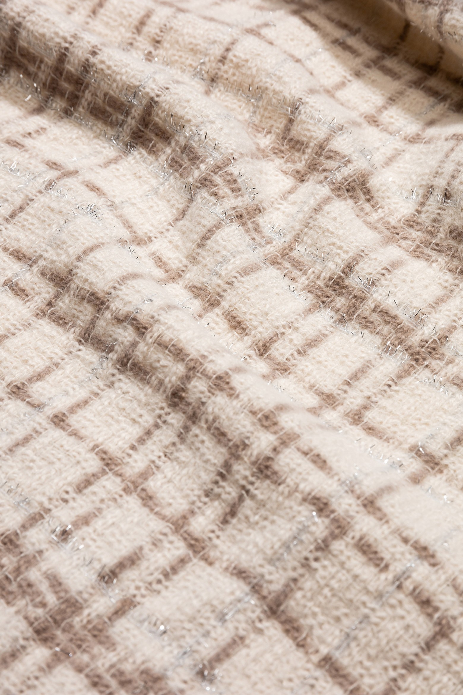 Manta Cachecol Xadrez