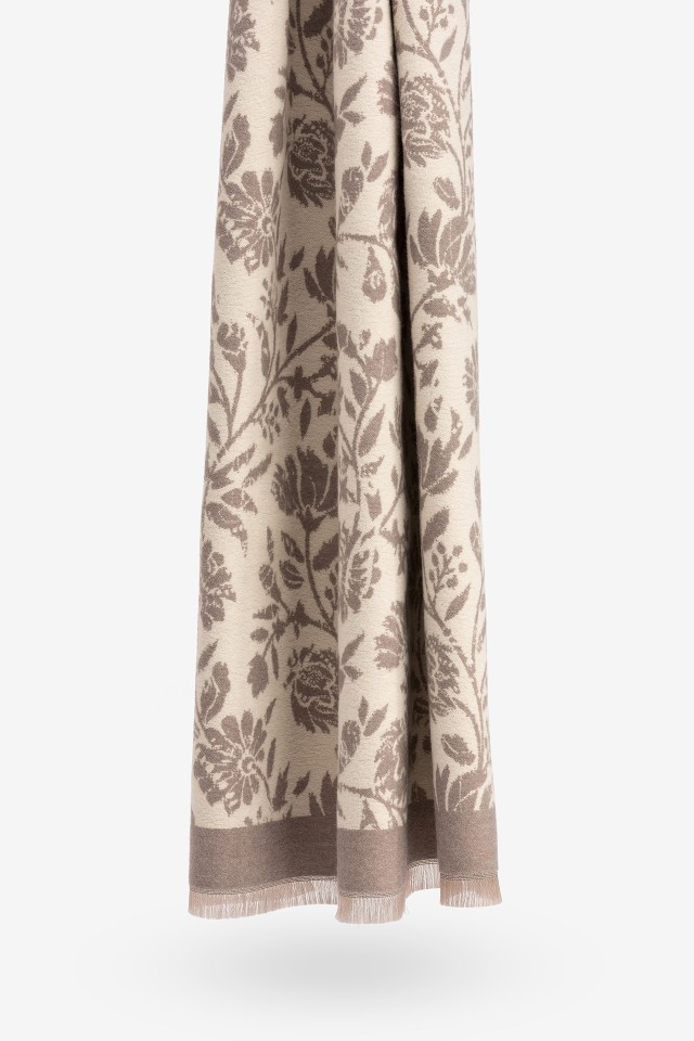 Manta Cachecol Floral