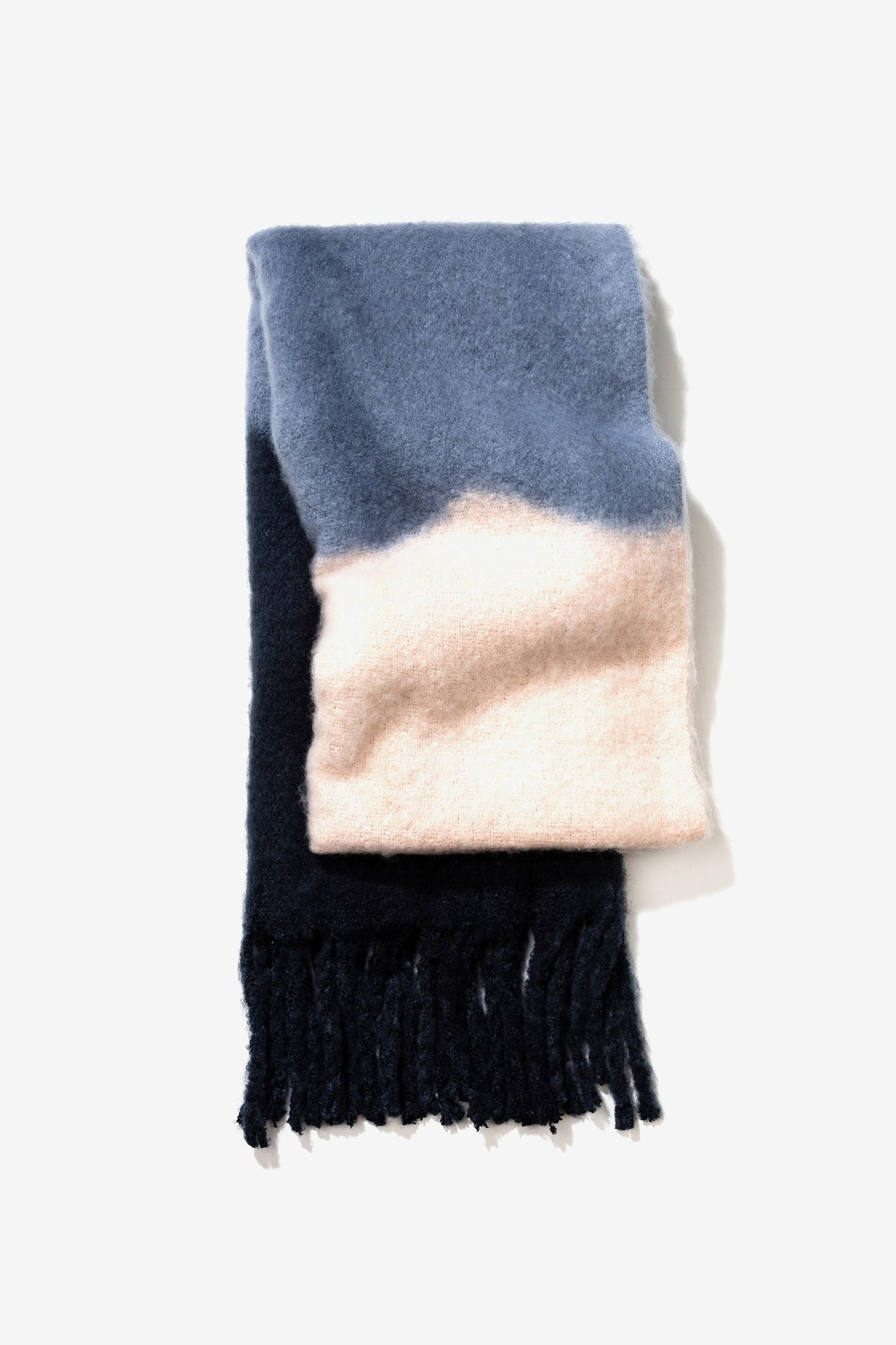 Cachecol Manta Cardado Tricolor