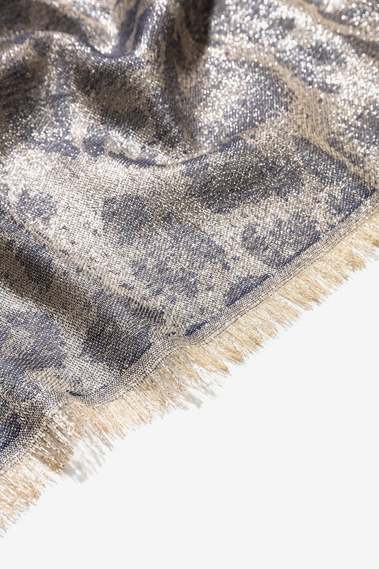 Metallic Animal Rectangular Scarf