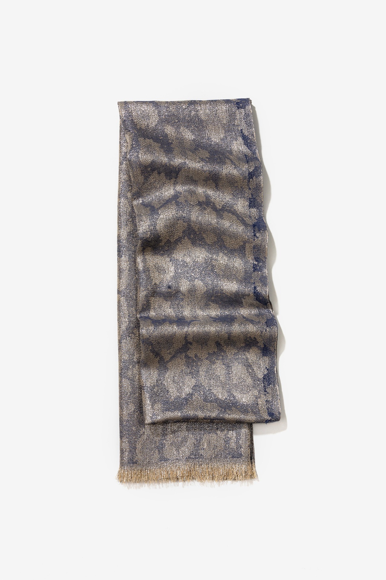 Metallic Animal Rectangular Scarf