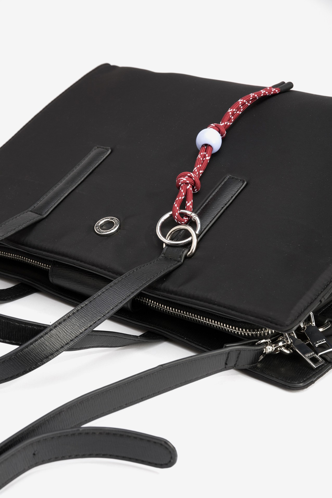 Mala Office de Nylon com Charm